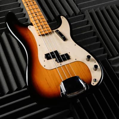 Fender PB-57 Precision Bass Reissue MIJ - 2010 - Sunburst image 11