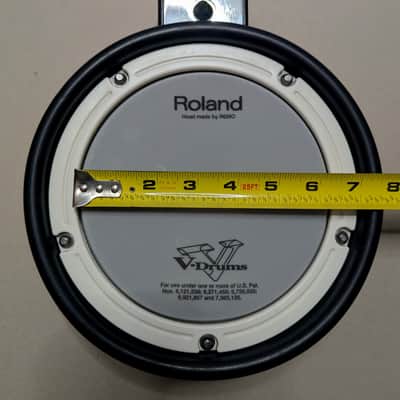 Roland PDX-6 V-Drum 8" Dual-Trigger Mesh Snare Drum Pad 2010s Black image 4
