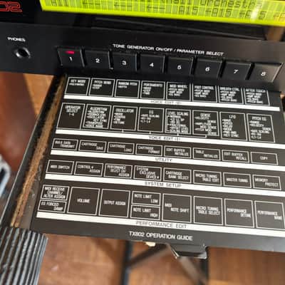 YAMAHA TX802 FM TONE GENERATOR SYNTHESIZER 2U RACK New internal battery image 5