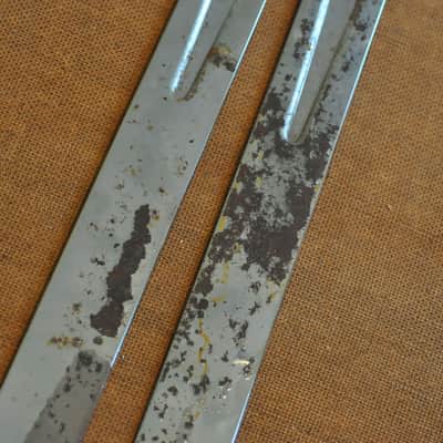 Fender 19" Tilt Back Legs Vintage Original Pat. Pend embossed on legs 1960's image 11