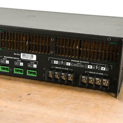 Lab Gruppen C 48:4 4800W 4-Channel Power Amplifier CG012Z8 image 7