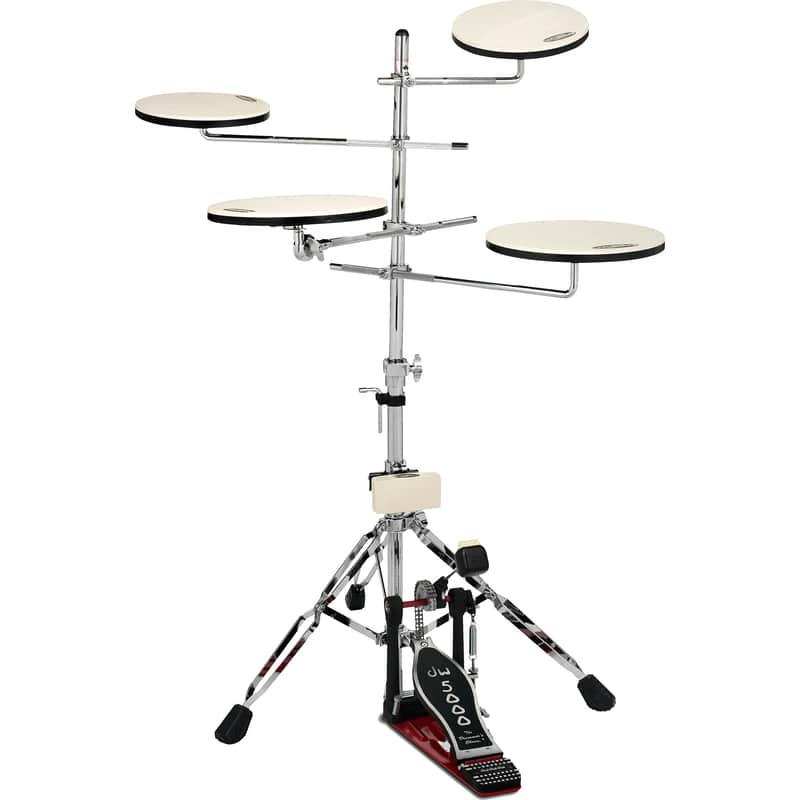 DW Drum Workshop CPPADTS5 Go Anywhere Pad Set with Stand image 1