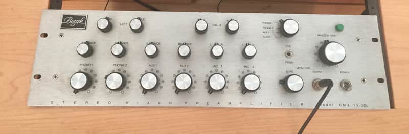 Bozak CMA 10 2DL Rotary DJ mixer | Reverb