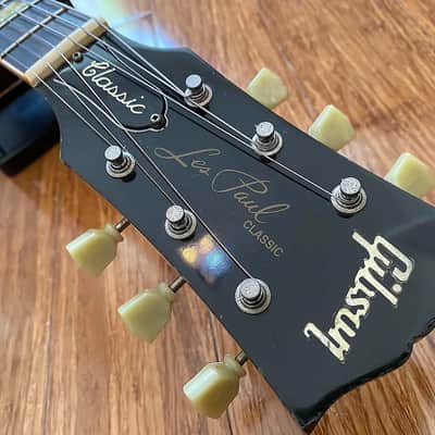 Gibson 2001 Les Paul Classic Vintage Sunburst Non Chambered w/ OHSC image 10