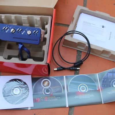 Digidesign MBOX 2 USB Audio Interface 2000s - Blue image 1