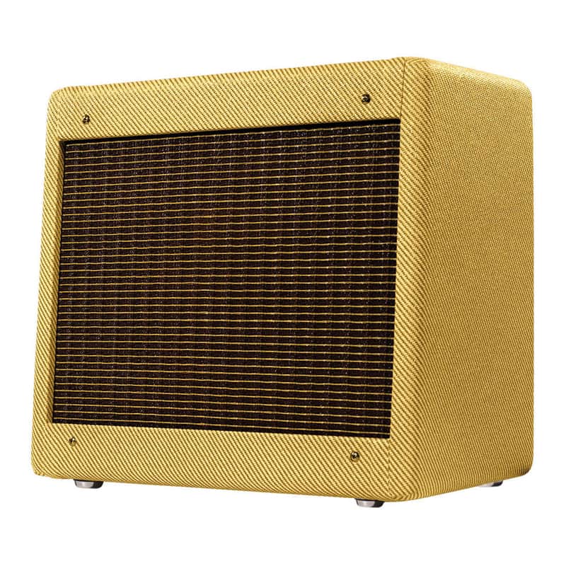 Mojotone Fender Tweed Champ 1x8 Combo Guitar Amp Cabinet With Lacquered Finish image 1