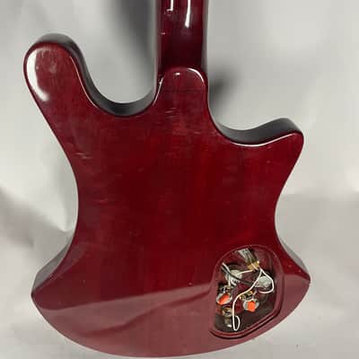 Guild S-300 Left Handed  1981 Wine Red Heavily Modified image 6