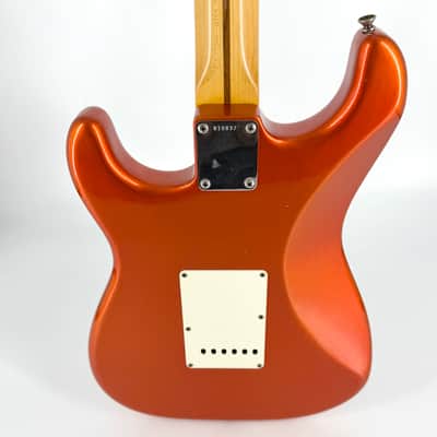 2010 Fender Custom Shop '57 Stratocaster Journeyman Relic - Candy Tangerine image 8