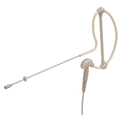 Samson SASE50TX Omnidirectional Earset Condenser Microphone Bundle with 5X Samson Windscreens & Polishing Cloth – 2.5mm Capsule, IP65-Rated, Moisture-Resistant Design (Beige) image 2