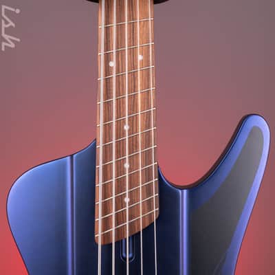 Dingwall D-Roc Standard 5-String Bass Matte Blue to Purple Colorshift B-Stock image 7