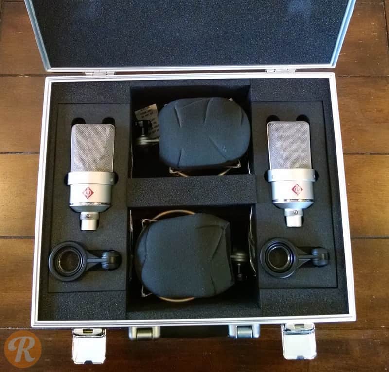 Neumann TLM 103 Large Diaphragm Cardioid Condenser Microphone Stereo Pair image 1