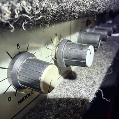 Randall RG100 150 watt Amp Head 1988 - Grey carpet aka rat hair image 2