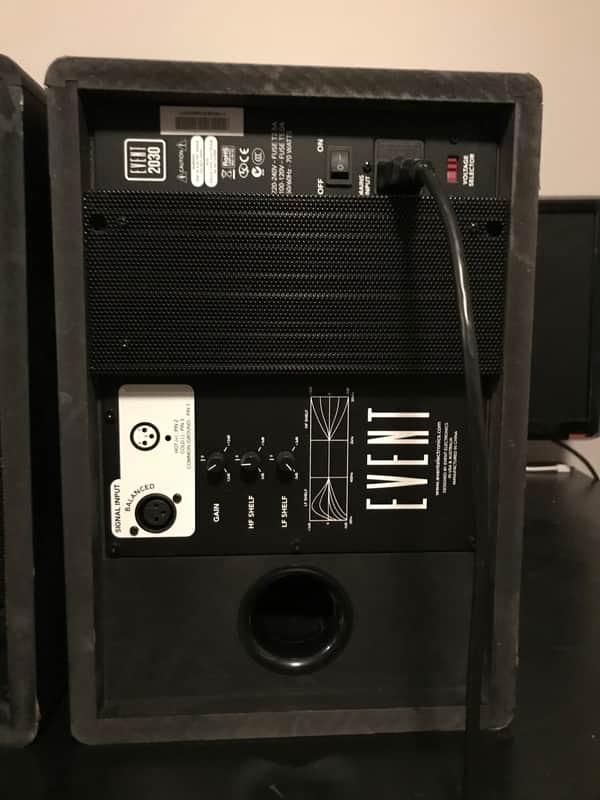 EVENT 2030 パワードスピーカー ペア 3Way スタジオモニター EVENT 2030 パワードスピーカー ペア 3Way スタジオモニター Event