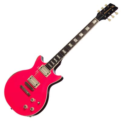 Rock N Roll Relics Custom Starfighter - Hot Pink w/ Aged White Stinger - Made in the USA Custom Boutique Electric Guitar! image 6