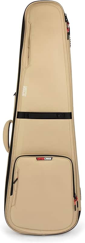 Gator Cases ICON Series Premium Weather Resistant Gig Bag for Acoustic Guitars with TSA Luggage Lock-Friendly Zipper Pulls; Khaki (G-ICONDREAD-KHK image 1