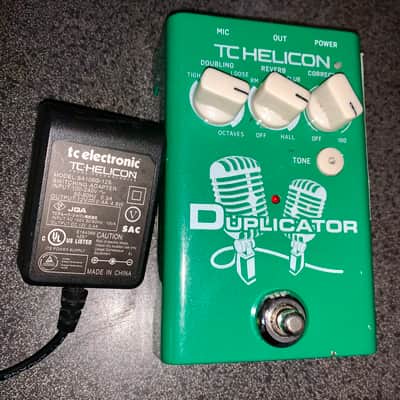 TC HELICON Duplicator ヴォーカルエフェクター TC Helicon DUPLICATOR Vocal Doubling Effects Pedal | Guitar Center