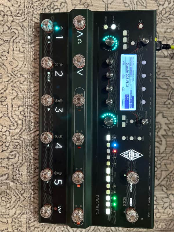 Kemper Amps Profiler Stage Guitar Amp Modeling Processor 2019 - Present - Black image 1