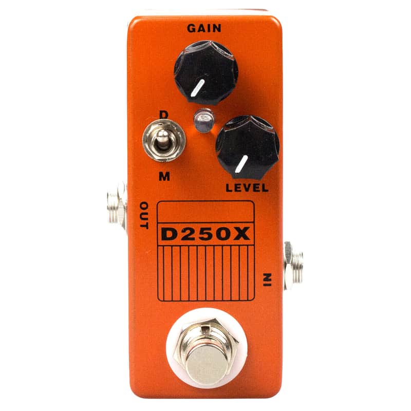 Mosky D250X Guitar Effect Pedal Preamp Overdrive Distortion Effects True Bypass image 1