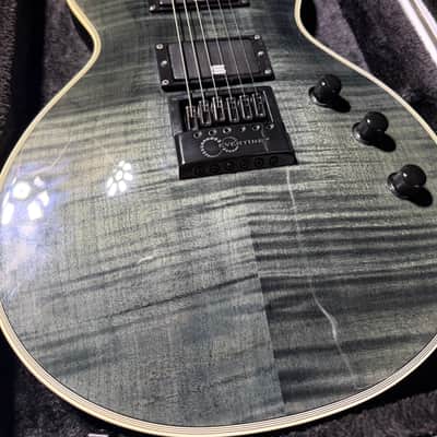 ESP LTD EC-1000 Evertune FM 2015 - Present - See Thru Black image 4