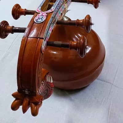 Saraswati Veena Musical Instrument Wooden Saraswati Veena For Beginners and Professionals image 10