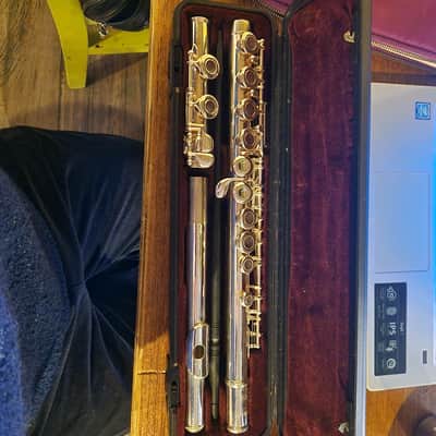 Yamaha YFL-211 Student Flute 1990s - Silver image 6