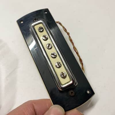 1960s Japanese pickup set Burns Noble Greco Ibanez Teisco 5.49k + 5.21k with mounts original vintage image 3