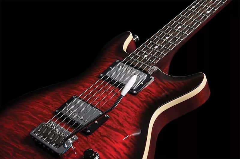 Hamer SATFW-DCB The Archtop Double Cutaway Mahogany Neck 6-String