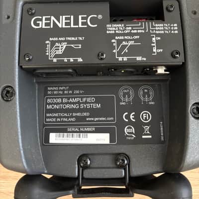 Genelec 8030B Studio Monitors - 5" Powered (Pair) 2013 - 2017 - Gray image 9