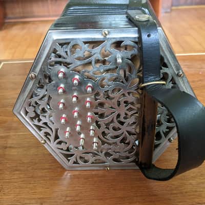 Jeffries Anglo Concertina, Bb/F image 5