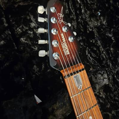 Ernie Ball Music Man BFR JP7 2007 walnut burst image 3