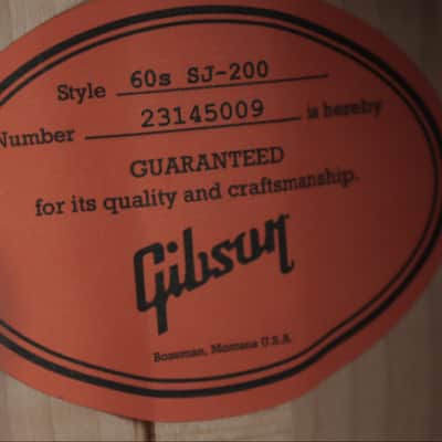 Immagine Gibson SJ-200 60's Original - VS (#009) - 13