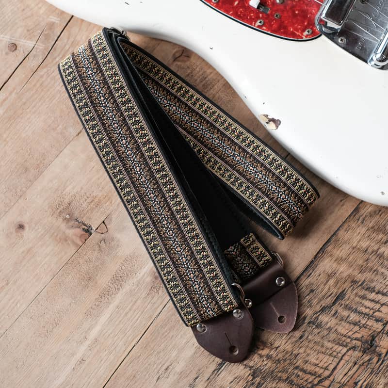 Vintage Ethnic 60s/70s Hippie Guitar Strap / Handmade in the UK / Case Candy image 1