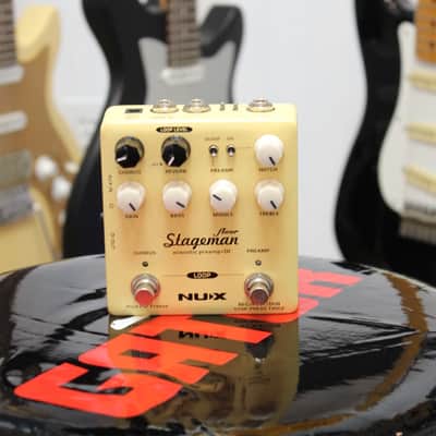 NuX NAP-5 Stageman Floor Deluxe Acoustic Preamp / DI | Reverb