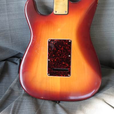 Vintage USA 1984 Schecter super-strat Scorcher electric guitar with Fender Seymour Duncan pickguard jazz image 11