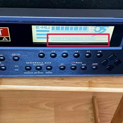 E-MU E4XT Ultra Sampler – Fully Maxed Out – Excellent Condition 128MB + SSD image 2