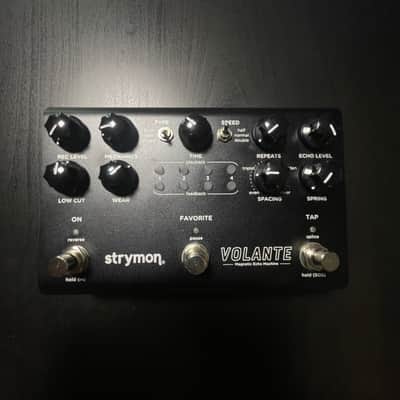 🌚 Strymon Midnight Edition Volante Magnetic Echo Machine 2022 - Midnight Edition Dark Gray image 2
