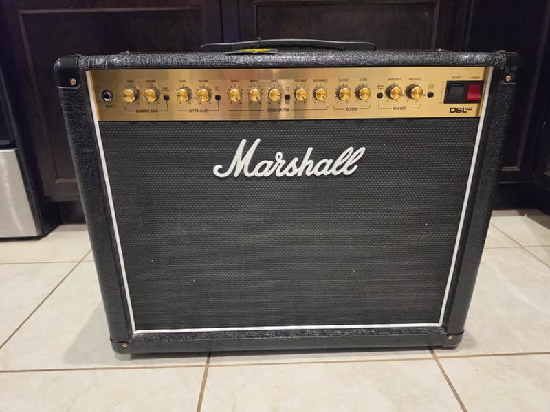 Marshall DSL40CR 2-Channel 40-Watt 1x12" Guitar Combo 2018 - Present - Foot switch Included image 1