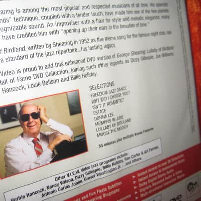 George Shearing Lullaby of Birdland DVD image 5