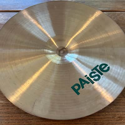 Vintage Paiste 505 18" Medium Crash Cymbal - Green Label image 8