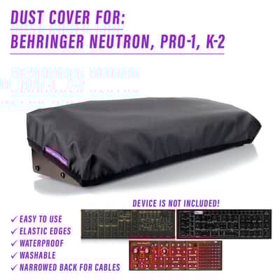 DUST COVER for Behringer 80HP Eurorack Case Synths (Neutron / Pro-1 / K-2 / Proton)