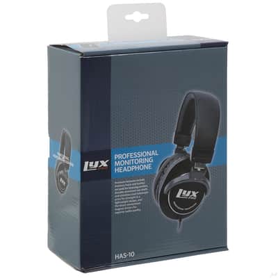 LyxPro HAS-10 Closed Back Over Ear Professional Headphones, Lightweight And Flexible, Black image 24