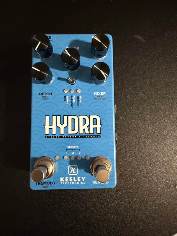 Keeley Hydra Stereo Reverb & Tremolo