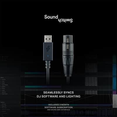 SoundSwitch Micro Interface USB to DMX 2-Universe DJ Stage Lighting Controller image 2