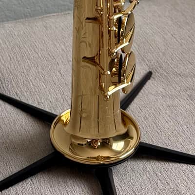 Selmer Paris Super Action 80 Series II Jubilee Soprano Saxophone (Model 51J) | Selmer Concept MP | H&M Stand image 3