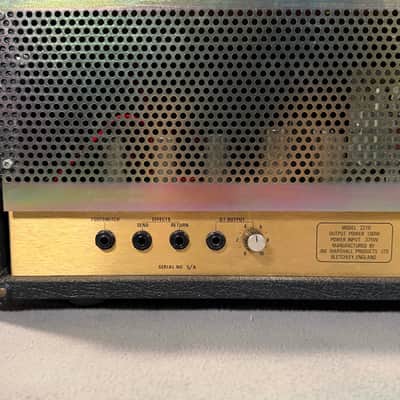 Marshall JCM 800 Model 2210 100-Watt 2-Channel 1988 Vintage Tube Amp Head w/ Reverb - Made in the UK image 9