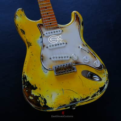 Fender Stratocaster 50th Anniversary Yellow Heavy Aged Relic (RARE) image 5