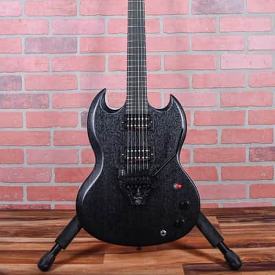 Gibson SG CM Black Limited Edition Satin Ebony FRX Floyd Rose 2016 w/Gator Softshell Case image 4