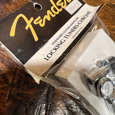 Clavijero de bloqueo Fender Locking Tuner CH - Chrome image 4