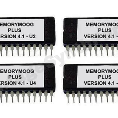 Moog MemoryMoog Plus OS Version 4.1 Latest Firmware Memory Rom Eprom