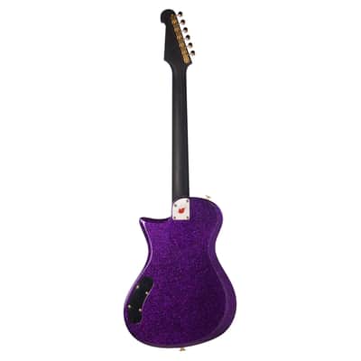 Diego Vila Custom Guitars Zonda Guitar "Lauren Style"  - Royal Purple Sparkle - Custom Hand-Made Boutique Electric Guitar - NEW! image 10
